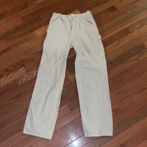 BNWOT Brandy Melville John Galt Tan Cream Carpenter Pants